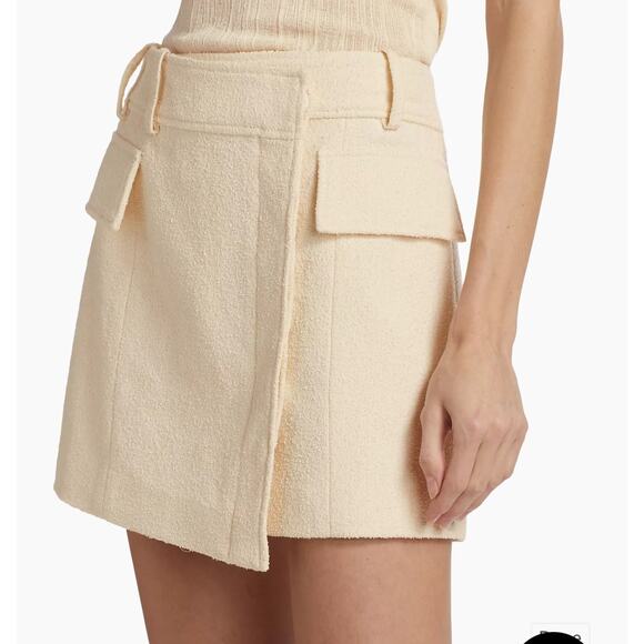 A.L.C. Cream Mini Skirt - Picture 2 of 9